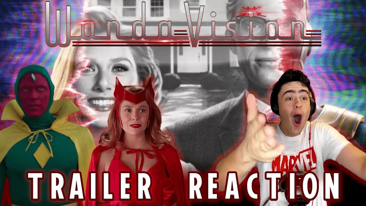 Wandavision Trailer Reaction Youtube
