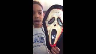 GhostFace Bleeding Mask Costume UNBOXING GangGang