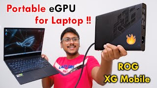 External GPU for a Laptop... Crazy Tech from ROG 😱🔥