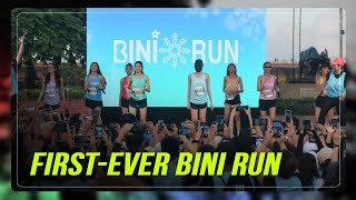 BINI thanks Blooms for support in 'BINI Run'