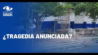 Antena que cayó y mató a estudiante en Cartagena "estaba podrida" hace tiempo: vecinos