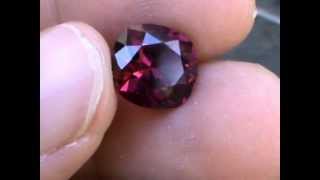 5.58 cts CERTIFIED Rare Grape Garnet - Tanzania (GNR6)