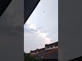 Awan Awan cahaya kuning merah putih di langit jam 5.00 Petang.30 Hb September 2024