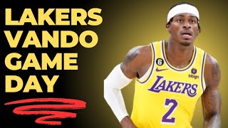 Lakers Jarred Vanderbilt Game Day!