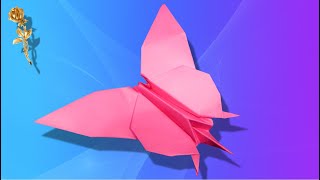 Origami animé : 🦋 Papillon volant (Jeremy Shafer)