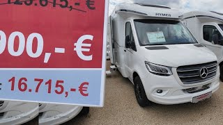 DAS WOHNMOBIL MUSS RAUS 🔴 Camping 2024: Hymer Tramp S 685 Fabrikneu