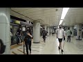 take a walk inside tokyo akasaka mitsuke station・nagatacho station　赤坂見附駅・永田町駅構内を散歩