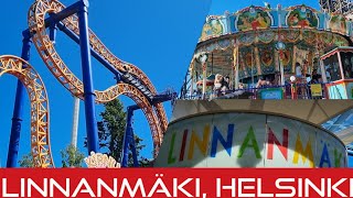 Visiting Linnanmäki in Helsinki in Summer 2022 || Summer holiday