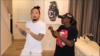 KOREAN \u0026 TRINI COUPLE HAVE DANCE OFF🇰🇷🇹🇹