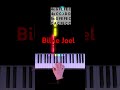 Piano tutorial how to play „Piano Man“ by Billie Joel  on piano. #pianotutorial #shorts #pianoman