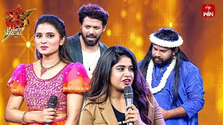 Hyper Aadi,  Nandu, Sunandha, SwethaNaidu, Varshini Funny Performance | Dhee Celebrity Special | ETV