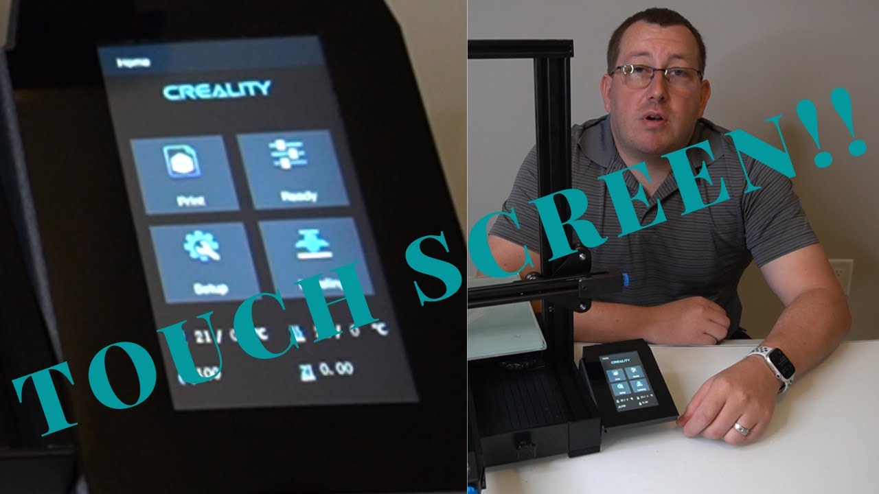 Creality Touch Screen Install Guide Youtube