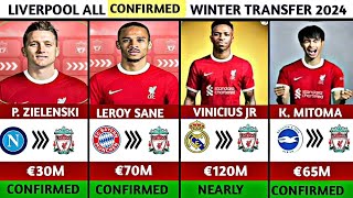 🚨 LIVERPOOL ALL AGREED, CONFIRMED & RUMOURS WINTER TRANSFER NEWS 2024