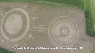 Crop Circle at Marocchi (Poirino), Italy, June 2014