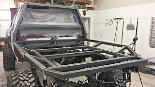 Custom Toyota Pickup Flatbed Build Episode 2 Headache Rack