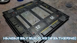 Gundam 1/100 Scale Hangar Bay build: #2 (weathering)