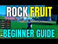 ROCK FRUIT BEGINNER GUIDE (Devil Fruit, Gems, XP) - Roblox