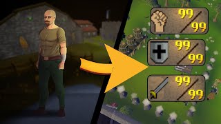 I Used AI to Bot 100 Accounts to MAX Combat in OSRS