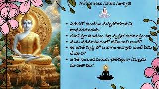 మనం పరమానందంలో జీవించాలి అంటే?ఈ జగత్ సృష్టి లో ఓ భాగం అవ్వాలి అంటే ?Awareness-ఎరుక- జాగృతి Episode 9