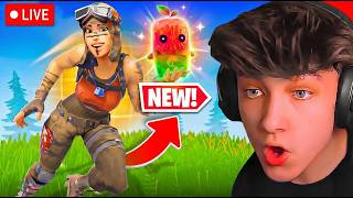 🔴LIVE! - NEW FORTNITE UPDATE! (GUMMY & PEANUT SPRITE)