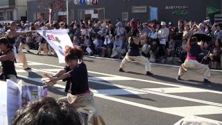 2012 つるせよさこい祭り わいわい連 第2演舞場