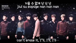 [HAN/ROM/ENG] EXO (엑소) - 발자국 (On The Snow) Kor. Ver Lyrics