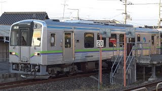 【4K】井原鉄道　普通列車IRT355形気動車　IRT355-09+IRT355-03　総社駅発車