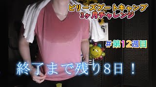 贅肉たっぷりアラフォー主婦のビリーズブートキャンプ3ヶ月チャレンジ！第12週目！