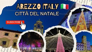 Arezzo città Del natale | Beautiful Christmas market 😍 | Arezzo Italy