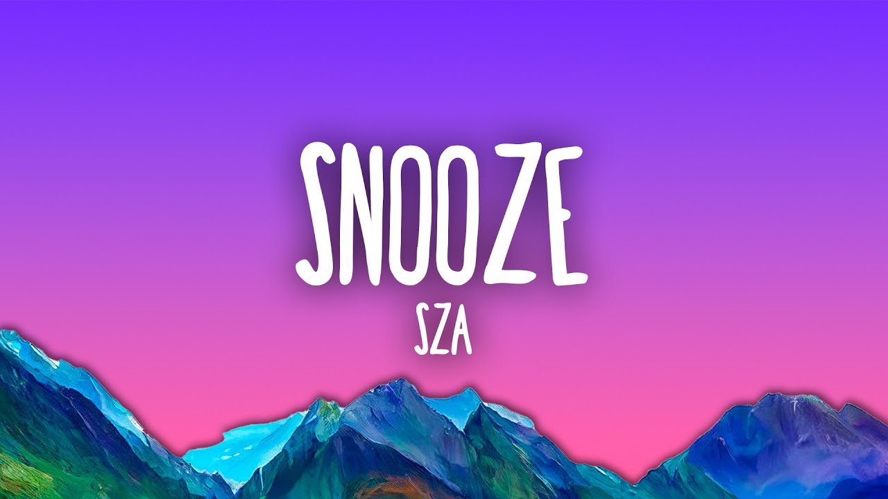 Sza Snooze Chords Chordify