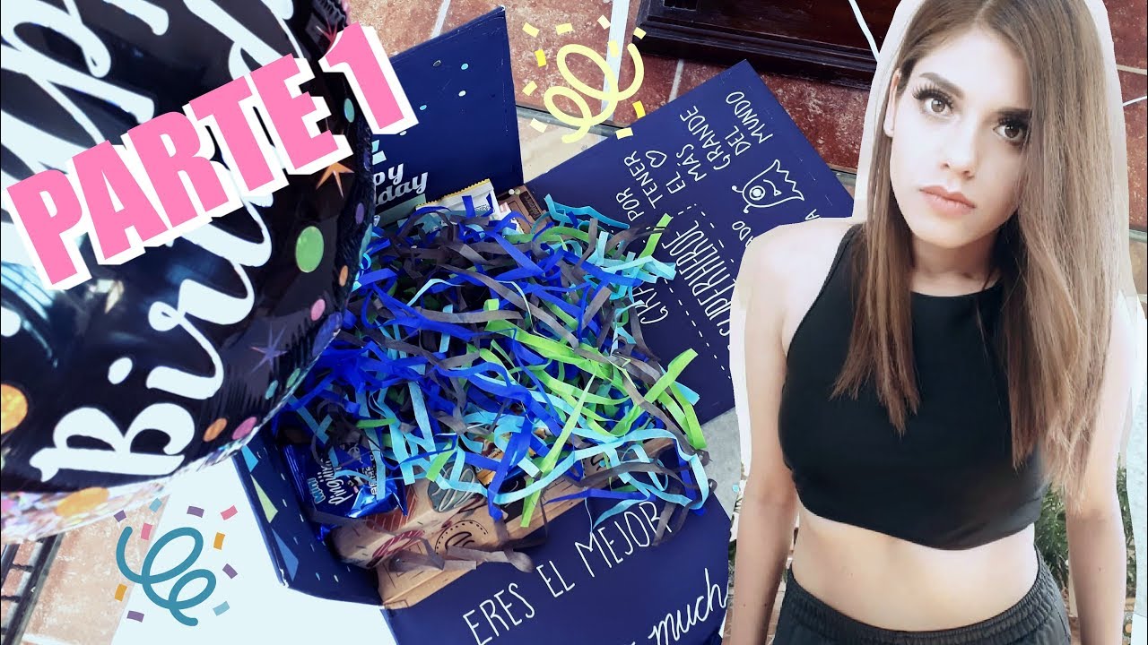 Diy 笙 Caja Gigante De Cumpleaﾃｱos Para Mi Novio 笙 Parte 1 笙 Erandy Paz