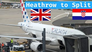 Flying to Croatia for the first time | Heathrow to Split | April 2024