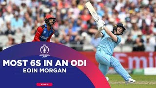 AFG v ENG | Mid-show: Eoin Morgan hits a record 17 sixes #MatchDay #CWC19 #CricketWorldCup #worldcup