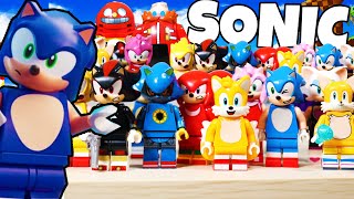 Building Every LEGO SONIC Minifigure!