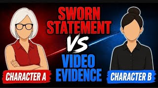 Sworn Statement Vs Video Evidence