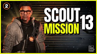 MANHUNT SCOUT 13 \u0026 HOW TO COMPLETE IT (The Division 2)