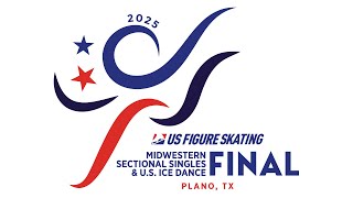 Junior Dance Rhythm Dance | 2025 Midwestern Sectional U.S. Ice Dance Final