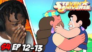 WE FOUND GREG! | Steven Universe Season 4 Ep 12-13 REACTION |