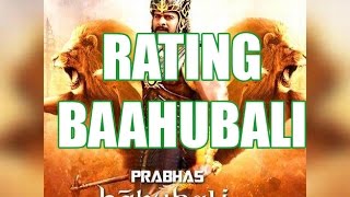 Bahubali Movie Rating  Prabhas||Rana Daggubati||Anushka ||