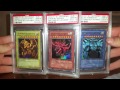 Yu-Gi-Oh! 2003 PSA GEM MINT 10 Egyptian God Card Ultra Rare GBI Set!  ORIGINAL AUTHENTIC Promo