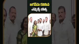 జగన్‌ను కలిసిన ఎమ్మెల్సీ బొత్స | #ysjagan #botsasatyanarayana #apnews #shorts #10tvnews