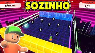 Testei o Mito de Jogar Block Dash SOZINHO no Stumble Guys