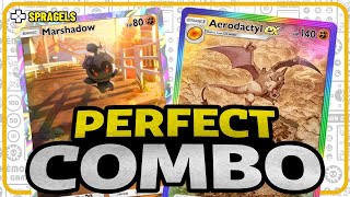 Aerodactyl EX \u0026 Marshadow Deck Make A Great Team! | Pokemon TCG Pocket