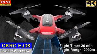 CKRC HJ38 GPS 4K Long Range Drone – Just Released !