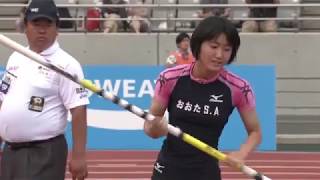 第97回日本陸上競技選手権大会 女子 棒高跳 決勝　7位