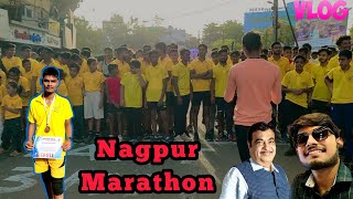 Nagpur marathon 2022 || khasdar krida mahotsav nagpur|| @NitinGadkariOfficial  || navin shahu vlogs.