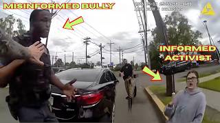 23 Year Old Activist LAYS EPIC SMACK DOWN on NJ Cops Caught Fishin