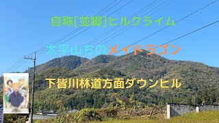 太平山ダウンヒル　下皆川林道方面　【ヒルクライム】【並脚】【栃木県】