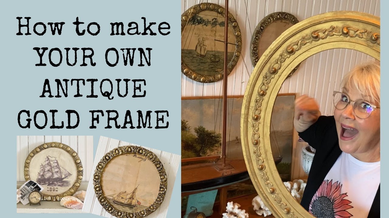 How To Make An Antique Gold Frame Infoupdate Org