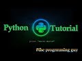 Python Tutorial - Dictionaries part2